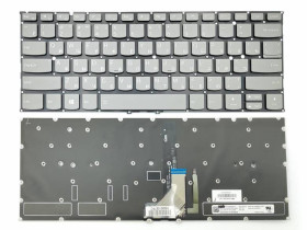 Клавіатури Клавиатуры ^/--/^ Клавиатура для Lenovo Yoga 920-13 /--/ IKB, Yoga 6 pro, Flex Pro-13 /--/ IKB (RU Gray с подсветкой) ^_^^^ Клавіатура для Lenovo Yoga 920-13 /--/ IKB, Yoga 6 pro, Flex Pro-13 /--/ IKB (RU Gray з підсвічуванням) - фото фото фото