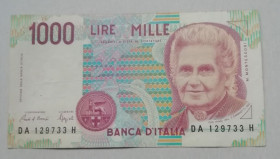 Італія, Ватикан Италия, Ватикан ^/--/^ Италия 1000 лир 1990 ^_^^^ Італія 1000 лір 1990 - фото фото фото
