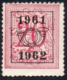 Бенілюкс Бенилюкс ^/--/^ Бельгія 1961 - Геральдичний лев  (Гб) ^_^^^ Бельгия 1961 — Геральдический лев (Гб) - фото фото фото