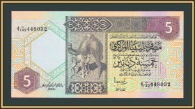 Лівія Ливия ^/--/^ Ливия 5 динаров 1991 P-60  (60 /--/ c) UNC ^_^^^ Лівія 5 динарів 1991 P-60 (60 /--/ c) UNC - фото фото фото