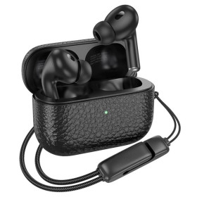 Навушники, гарнітури Наушники, гарнитуры ^/--/^ Навушники Bluetooth бездротові Hoco EQ /--/ 9 Plus вакуумні з мікрофоном та шумопоглинанням Black ^_^^^ Наушники Bluetooth беспроводные Hoco EQ /--/ 9 Plus вакуумные с микрофоном и шумопоглощением Black - фото фото фото