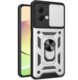 Чохли, бампера Чехлы, бампера ^/--/^ Чохол Fiji Camera Defence для Motorola G /--/ 84 (XT /--/ 2347) бампер із захистом камери та підставкою Silver ^_^^^ Чехол Fiji Camera Defence для Motorola G /--/ 84 (XT /--/ 2347) бампер с защитой камеры и подставкой Silver - фото фото фото