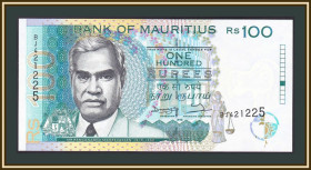 Маврикій Маврикий ^/--/^ Маврикий 100 рупий 1998 P-44 UNC ^_^^^ Маврикій 100 рупій 1998 P-44 UNC - фото фото фото