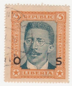 Ліберія Либерия ^/--/^ Либерия 1923 г. № 175 гашеная ^_^^^ Ліберія 1923 р. No 175 гашена - фото фото фото