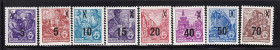 Чехословаччина Чехословакия ^/--/^ ГДР  1954 г MNH  - полная серия - надпечатка ^_^^^ НДР 1954 MNH - повна серія - надпечатка - фото фото фото
