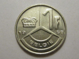 Бельгія Бельгия ^/--/^ Бельгия 1 франк 1993 года BELGI 3 /--/ П /--/ 645 ^_^^^ Бельгія 1 франк 1993 року BELGI 3 /--/ П /--/ 645 - фото фото фото