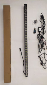 Додаткова оптика Дополнительная оптика ^/--/^ LED балка 1 м. 240 /--/ W 19200 Lm Дистанційного ввімкнення! Двохрядна ^_^^^ LED балка 1 м. 240 /--/ W 19200 Lm Дистанционного включения! Двухрядная - фото фото фото