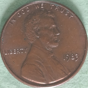 Інше Другое ^/--/^ США  цент 1983 года ^_^^^ США цент 1983 року - фото фото фото