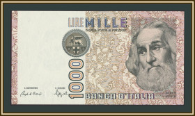 Італія, Ватикан Италия, Ватикан ^/--/^ Италия 1000 лир 1988 P-109  (109 /--/ b) UNC ^_^^^ Італія 1000 лір 1988 P-109 (109 /--/ b) UNC - фото фото фото