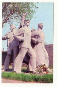 СРСР СССР ^/--/^ СССР 1975 открытка Одесса Памятник Морякам ^_^^^ СРСР 1975 листівка Одеса Пам'ятник Морякам - фото фото фото