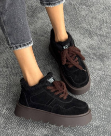 Черевики Ботинки ^/--/^ Женские зимние ботинки с мехом Teddy 36-40 /--/ р код 26540 37 ^_^^^ Жіночі зимові черевики з хутром Teddy 36-40 /--/ р код 26540 37 - фото фото фото