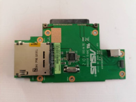 Інші комплектуючі Другие комплектующие ^/--/^ Б/У плата card reader + SATA для Asus K /--/ 50 K /--/ 40 K /--/ 60 K /--/ 41 X /--/ 5 (60-NVKCR /--/ 1000-D /--/ 03) - фото фото фото