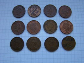 Єлизавета II (після ) Елизавета II (после ) ^/--/^ 1 пенни, погодовка 1971-2001 гг., Великобритания   (см. описание). ^_^^^ 1 пенні, погодовка 1971-2001 рр., Велика Британія (див. опис). - фото фото фото