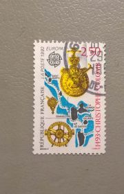 Транспорт Транспорт ^/--/^ Франция Транспорт Парусник Карта 1992 ^_^^^ Франція Транспорт Парусник Карта 1992 - фото фото фото