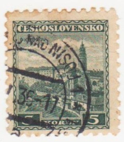 Чехословаччина Чехословакия ^/--/^ Чехословакия   1932 г № 303 гашеная ^_^^^ Чехословаччина 1932 р. No 303 гашена - фото фото фото