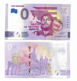 Інше Другое ^/--/^ Че Гевара 0 евро євро euro 2022 Вод. знаки, голограмма, УФ ^_^^^ Че Гевара 0 евро евро euro 2022 Вод. знаки, голограмма, УФ - фото фото фото