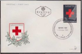 Європа Европа ^/--/^ Австрия 1965 КРАСНЫЙ КРЕСТ ХХ-я КОНФЕРЕНЦИЯ МЕДИЦИНА ЗДРАВООХРАНЕНИЕ ВРАЧИ ДОКТОРА КПД Mi.1195 ^_^^^ Австрія 1965 КРАСНИЙ КРЕСТ ХХ-а КОНФЕРЕНЦІЯ МЕДИЦИНА ЗДРАВООХОРОНА КРАЩІ ДОКТОРА ККД Mi.1195 - фото фото фото