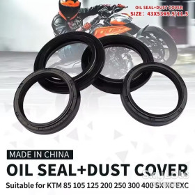 Інші автозапчастини Другие автозапчасти ^/--/^ Сальник вилки 43*53*9.5 + пыльник 43*53*11.5 ^_^^^ Сальник вилки 43*53*9.5 + пильник 43*53*11.5 - фото фото фото