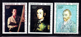 Мистецтво Искусство ^/--/^ Искусство .  Нигер 1998 г   MNH  - портреты ^_^^^ Нігер 1998 MNH - портрети - фото фото фото