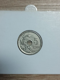 Бельгія Бельгия ^/--/^ Бельгія 5 сантим 1927 ^_^^^ Бельгия 5 сантим 1927 - фото фото фото