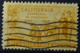 Інше Другое ^/--/^ США 100-летие обретения Калифорнией статуса штата 1950 ^_^^^ США 100-річчя набуття Каліфорнією статусу штату 1950 - фото фото фото