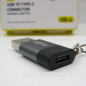 Акумулятори Аккумуляторы ^/--/^ OTG Перехідник-адаптер KLGO HB-4  USB на Type-C  для нотбука, ПК, планшета ^_^^^ Переходчик-адаптер KLGO HB-4 USB на Type-C для нотбука, ПК, планшета - фото фото фото