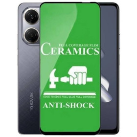 Чохли, бампера Чехлы, бампера ^/--/^ Захисне скло-плівка Fiji Ceramics для Tecno Spark 20 Pro (KJ /--/ 6) повна проклейка чорний ^_^^^ Защитное стекло-пленка Fiji Ceramics для Tecno Spark 20 Pro (KJ /--/ 6) полная проклейка черный - фото фото фото