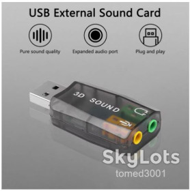 Звукові карти Звуковые карты ^/--/^ Sound audiocontroller  Звуковая карта USB 3 /--/ D sound 5.1 ^_^^^ Звукова карта USB 3 /--/ D sound 5.1 - фото фото фото