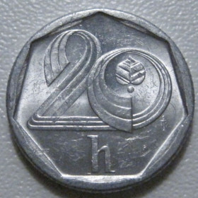 Чехія Чехия ^/--/^ Чехія 20 гелерів 1995 року 41627 ^_^^^ Чехия 20 гелеров 1995 года 41627 - фото фото фото