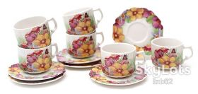 Чашки, кружки Чашки, кружки ^/--/^ Кофейный набор 12 пр. BonaDi 393-В /--/ 84 ^_^^^ Кавовий набір 12 пр. BonaDi 393-В /--/ 84 - фото фото фото