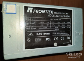 Блоки живлення Блоки питания ^/--/^ Блок живлення Frontier ATX-400 400 /--/ W НЕ СТАРТУЄ ^_^^^ Блок питания Frontier ATX-400 400 /--/ W не стартует - фото фото фото