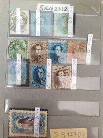 Інші країни Другие страны ^/--/^ Бельгия, 1848-1895 гг., распродажа коллекции, классика, менее 5 % каталога, большая редкость!!! ^_^^^ Бельгія, 1848-1895 рр., розпродаж колекції, класика, менше 5% каталогу, велика рідкість!!! - фото фото фото