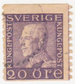 Скандинавія Скандинавия ^/--/^ Швеция 1921 г. № 145 гашеная ^_^^^ Швеція 1921 р. No 145 гашена - фото фото фото