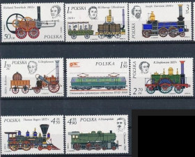 Інше Другое ^/--/^ Польша ЖД Транспорт Паровоз 1976 ^_^^^ Польща ЖД Транспорт Паровоз 1976 - фото фото фото