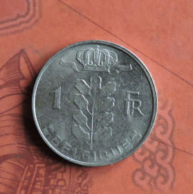 Бельгія Бельгия ^/--/^ Бельгия Бельгія 1 франк 1980 ^_^^^ Бельгия Бельгия 1 франк 1980 - фото фото фото