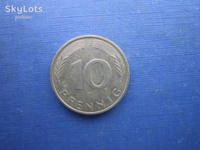 НДР, ФРН ГДР, ФРГ ^/--/^ Монета 10 пфенігів Німеччина ФРН 1985 J ^_^^^ Монета 10 пфеннигов Германия ФРГ 1985 J - фото фото фото