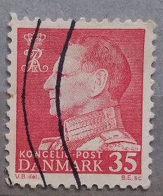 Скандинавія Скандинавия ^/--/^ Дания 1963 г - Король Фредерик IX ^_^^^ 1963 — Король Фредерік IX - фото фото фото
