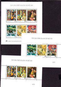 Португалія Португалия ^/--/^ EU  Португалия  1988 г  MNH - блок - ^_^^^ EU Португалія 1988 MNH - блок - фото фото фото