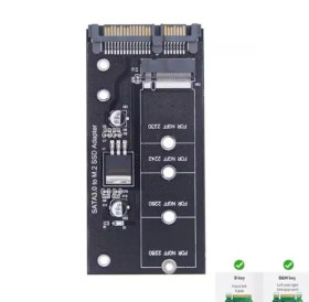 Інші комплектуючі Другие комплектующие ^/--/^ M.2 NGFF SSD m /--/ 2 на SATA 3 3.0 адаптер переходник ^_^^^ M.2 NGFF SSD m /--/ 2 на SATA 3 3.0 адаптер перехідник - фото фото фото