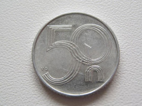 Чехія Чехия ^/--/^ Чехия 50 геллеров 1993 года 25342 ^_^^^ Чехія 50 геллерів 1993 25342 - фото фото фото
