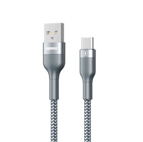 Кабелі Кабели ^/--/^ Кабель Remax Sury 2 USB 2.0 to Type-C 2.4 /--/ A 1 /--/ M Серый (RC-064 /--/ a-s) ^_^^^ Кабель Remax Sury 2 USB 2.0 to Type-C 2.4 /--/ A 1 /--/ M Сірий (RC-064 /--/ a-s) - фото фото фото