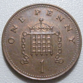 Єлизавета II (після ) Елизавета II (после ) ^/--/^ Велика Британія 1 пенні 2007 року 43215 ^_^^^ Великобритания 1 пенни 2007 года 43215 - фото фото фото