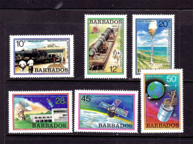 Освоєння космосу Освоение космоса ^/--/^ Космос . Барбадос 1979 г MNH - ^_^^^ Космос . Барбадос 1979 MNH - фото фото фото