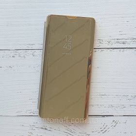 Чохли, бампера Чехлы, бампера ^/--/^ Чохол-книжка для Samsung Galaxy S /--/ 10 Plus (G /--/ 975) пластиковий, золотистий ^_^^^ Чехол-книжка для Samsung Galaxy S /--/ 10 Plus (G /--/ 975) пластиковый, золотистый - фото фото фото