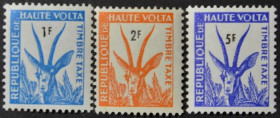Інше Другое ^/--/^ Верхняя Вольта Фауна Антилопа 1962 ^_^^^ Верхня Вольта Фауна Антилопа 1962 - фото фото фото