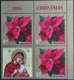 Інше Другое ^/--/^ Румыния Флора Цветы  Живопись Рождество 2016 Кварт ^_^^^ Румунія Флора Квіти Живопис Різдво 2016 Кварт - фото фото фото
