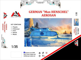 : : ^/--/^ AMG 35304 Max HENSCHEL aerosan    (transport), 1/35 ^_^^^ AMG 35304 Max HENSCHEL aerosan (transport), 1/35 - фото фото фото