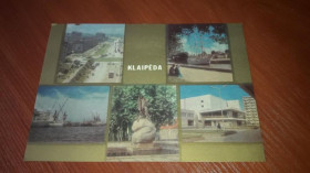 Інше Другое ^/--/^ Открытка видовая. Клайпеда 1973 подписана ^_^^^ Листівка видова. Клайпеда 1973 підписана - фото фото фото