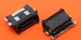 Роз'єми, гнізда Разъемы, гнезда ^/--/^ Разъем micro USB под пайку Huawei  (MC-433) ^_^^^ Роз'єм micro USB під пайку Huawei (MC-433) - фото фото фото