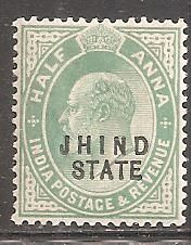 Інші країни Другие страны ^/--/^ Бр.Индия   (Штат Джинд) 1907 Sc.77 * ^_^^^ Бр.Індія (Штат Джинд) 1907 Sc.77 * - фото фото фото